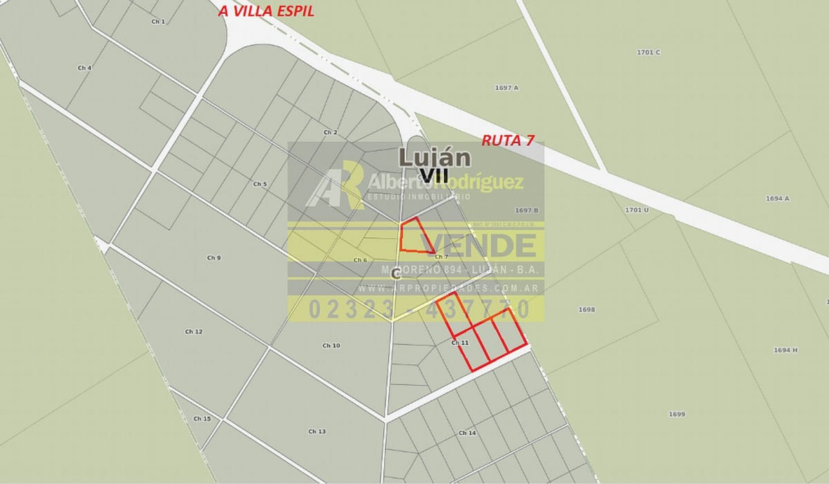 Luján, Buenos Aires, ,Campos / Fracciones,En Venta,1391